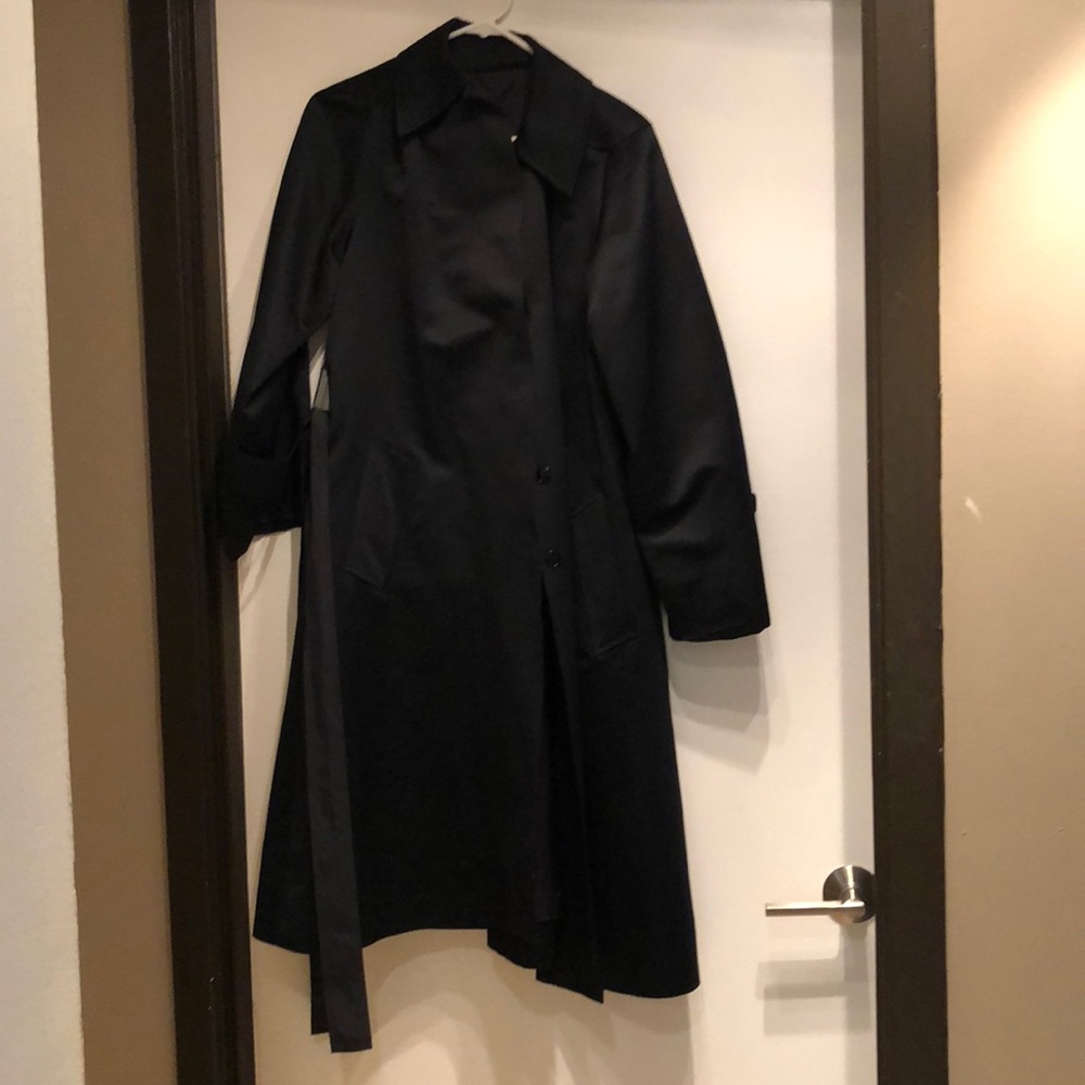 Paco Rabanne belted Trench Coat in Black